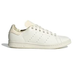 adidas Stan Smith Off White Ecru Tint Cream Sneakers Men's SZ 9 Plaid Interior
